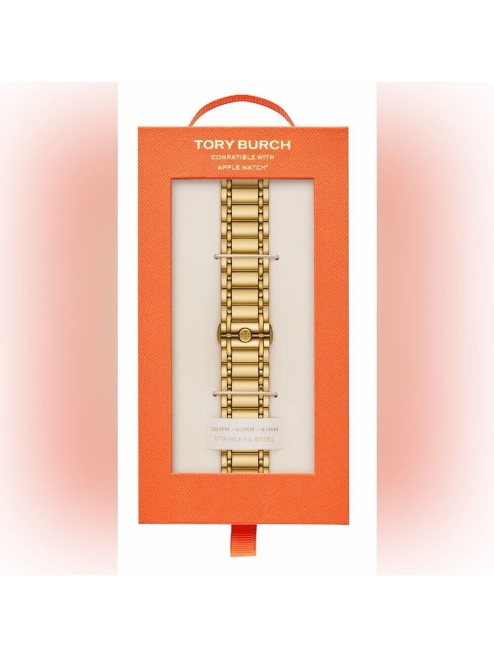 Tory Burch Women's Miller Designer Interchangeable Band for Apple Watch® Compati - Picture 3 of 5